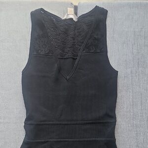Michael Kors Black Lace Mini Dress
